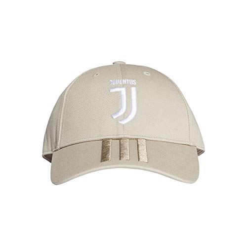 adidas Soccer Cap Juventus Hat One Size Beige Training Running Ronaldo DL8650