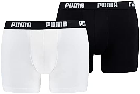 Puma basic boxer 2p white black, l price in UAE Amazon UAE kanbkam