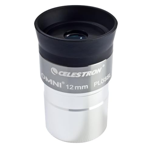 Celestron 93319 Omni Series 1.25 inch / 12mm Eyepiece, Black/Silver