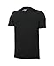 Under Armour Boys' Tech Big Logo Hybrid, Black/Ultra Blue, Youth Small
