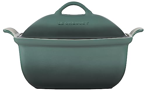 Le Creuset Heritage Stoneware Deep Baker with Lid, 4.5 qt., Artichaut