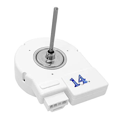 DC12V 2.8W DA31-00146J Evaporator Fan Motor DREP5020LD for Samsung Refrigerator Replacement Part BLDC 1920 Replaces 2030148 PS4138378 AP5326111