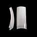 beYou 2PACK Natutal/Clear French 500 Artificial Fake Nails (Total 1000 Tips) 10Sizes With Clear Plastic Cases For Nail Salon Nail Shop (French)