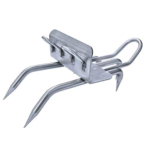 HEYJUDY Tree Climbing Tool Pole Climbing Spikes 304 Stainless Steel Trong Bearing Capacity Anti-Rust Anti-wear Easy to Carry for Picking Fruit Coconut