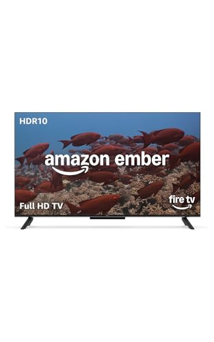 Amazon Ember 2-Serie mit Fire TV (neueste Generation), 40-Zoll-Smart-TV in HD mit Alexa-Fernbedienung, schnellem Streaming, Dolby Audio, Ambient-TV un