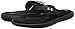Under Armour Women's Marbella V Thong, Black (001)/Metallic Silver, 7