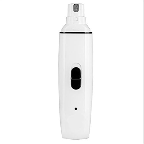 BIANJESUS Pet Nail Grinder Ultra Quiet Dog Trimmer Clipper 4 Ports Gentle Trimming Smoothing Small Medium Large Pets Paw Electric Chargable