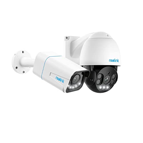 REOLINK 4K PoE Security Outdoor IP Cameras with Human/Vehicle Detection