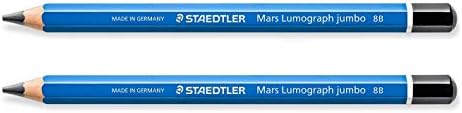 Staedtler Mars Lomography Jumbo 8B Degree Pencils - Pouch Pack of 2 nos. pencils