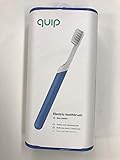 quip Electric Toothbrush Set - electric brush and travel cover mount (Blue)