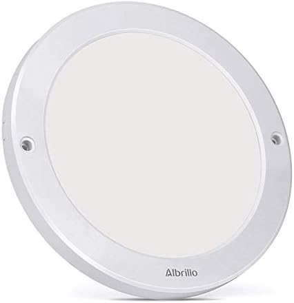 Dimmable Flush Ceiling Light Fixture 100W Equivalent 1200lm - Albrillo LED Ceiling Lights for Closet Pantry Hallway Bathroom and Laundry Room, Daylight White