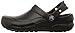 crocs Unisex Specialist Clog, Black, 6 US Men / 8 US Women