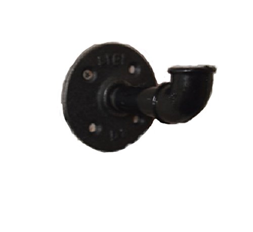 Industrial Vintage Pipe Interior Bathroom Accessories Decorative Wall Hooks Metal Hat Coat Rack Robe Hooks Coat Hanger (B)