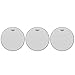 Remo 14" Ambassador Vintage Coated Drumhead (3 Pack Bundle)