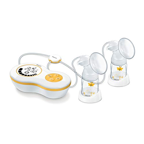 image for Beurer Electric Dual Breast Pump, Double Comfortable Pumping, Portable