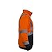 JORESTECH Pullover High Visibility Half Zipper 100% Polyester ANSI Class 3 (Extra Large, Orange)