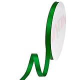 VATIN Double Face Emerald Green Satin Ribbon
