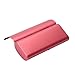 Aluminum Eyeglasses Case,EZESO Slim Light Weight Matte Hard Metal Spectacles (Grapefruit Red)