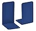 Acrimet Premium Bookends (Deep Blue Color) (1 Pair Pack)