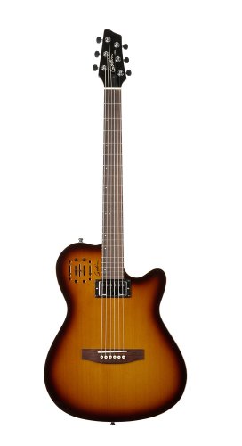 Godin A6 Two-Chambered Electro-Acoustic Guitar (Ultra Cognac Burst)