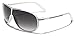 Retro Fashion Shield Aviator UV400 Men Women Sunglasses