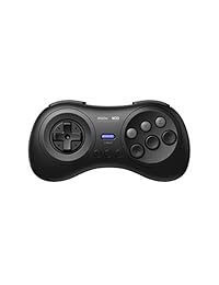 8Bitdo M30 - Gamepad inalámbrico para Sega Genesis y Sega Mega Drive-Black