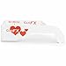 5 GloFX Heart Effect Paper Diffraction Glasses [5 Pack] - SEE HEARTS! 3D Holographic Fireworks Kids Bulk Cardboard Rave EDM Party Sunglasses