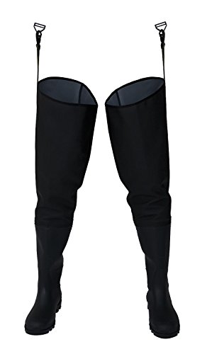 Pros/3kamido Bottes Cuissardes « Standard » De Qualité Pour Pêcheurs Professionnels, Noir