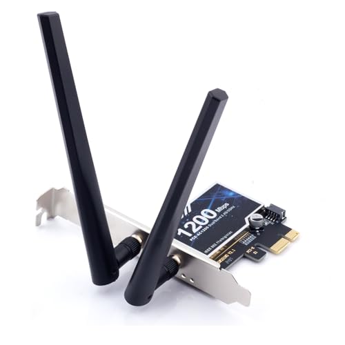 DERAPID AC1200 WiFi PCIe Card