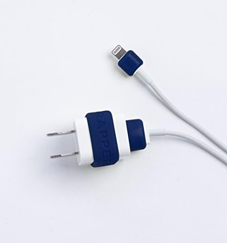 Grapperz Grip Bandz Charger & Cable Organizer - Blue