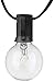 Amazon Basics Patio String Light, 25 Feet, Black