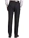 Haggar Men's Cool 18 Hidden Comfort Waist Plain Front Pant,Navy,34x31