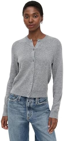 Theory Women's Long Cable-Knit Cardigan Sweater, Beige Canvas, M