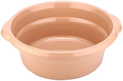 Battletter Household Multifunctional Washbasin (Super large:42x28x14cm/16.54x11.02x5.51inches, Khaki)
