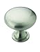 Amerock | Cabinet Knob | Satin Nickel | 1-1/4 inch (32 mm) Diameter | Edona | Drawer Knob | Cabinet Hardware (Pack of 10)