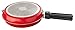 Kitch & Caboodle - Non-Stick Aluminum Double Frying Pan - 2 Detachable Pans for Flipping and Tossing Pancakes, Eggs, Omelettes, Frittatas, Stir Fry - Latches Shut, Works with Induction Stoves