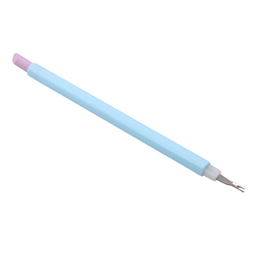 GUAngqi Cuticle Pusher and Cutter Pedicure Cuticle Trimmer Remover Pusher Dead Skin Callus Removal Fork Practical Nail Art Tools Manicure and Pedicure Tool 1 Piece,Blue
