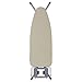 Household Essentials Household essentials 9718401 wide top 4leg mega ironing board with adjustable height and bonus sleeve board natural cotton cover, 16 Pound