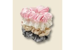 4pcs Hairband, Ponytail Headband, High Elasticity, Hair Rope, Simple Hair Tie, Soft Satin,Gift