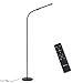 Barrina LED Floor Lamp for Reading, Dimmable and Color Adjustable, 3000K-5500K, 12W, with Remote Control Sensor Touch Switch, Flexible Standing Light for Living Room, Bedroom, Office, Black