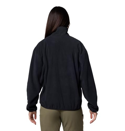 Columbia Damen Sequoia Grove Half Zip Fleece-Überziehhilfe, Schwarz, S EU thumbnail 2