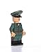 Army Minifigure WWII German Officer Highly Detailed Custom Building Military Soldier