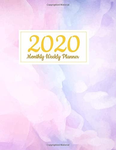 2020 Planner Monthly Weekly Planner: Planner 2020 size 8.5 x 11 169 page Monthly Weekly Planner