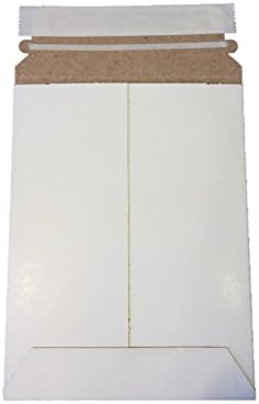 Dot Red - 6" x 8" Rigid Self Seal Photo/Document Flat Mailers Recyclable 28pt Chipboard {Sobres de Correo Rígidos} (6x8 - 10 Pack)