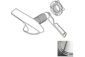Kohler, 3043114-CP, Left-Hand Trip Lever in Chrome, Chrome