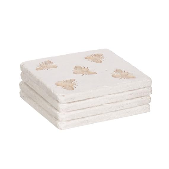 Sass & Belle Bee Imprint Coasters - Set of 4