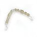 Meilliwish Noble Flower Pearl Banana Hair Clip 1 PCS(H48)(Ivory)