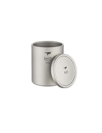 Keith Titanium ti3342 Double Wall Taza con tapa  1