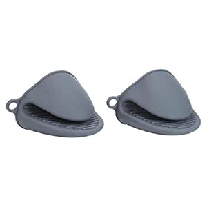 ETHAN 2 Piezas de Silicona Guantes Horno microondas Calor Aislado ...