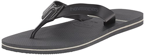 Havaianas men s urban craft flip-flop, dark grey, 43-44…